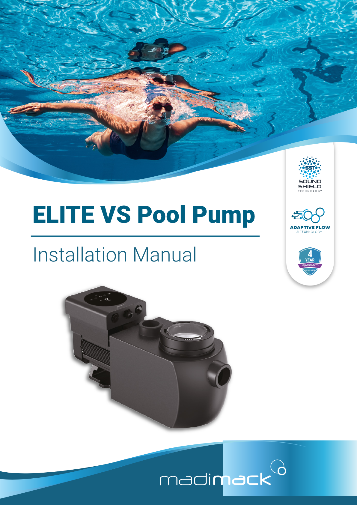 ELITE VS Pool Pump - Installation Manual